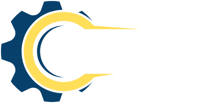 SJ Engineering Logo White